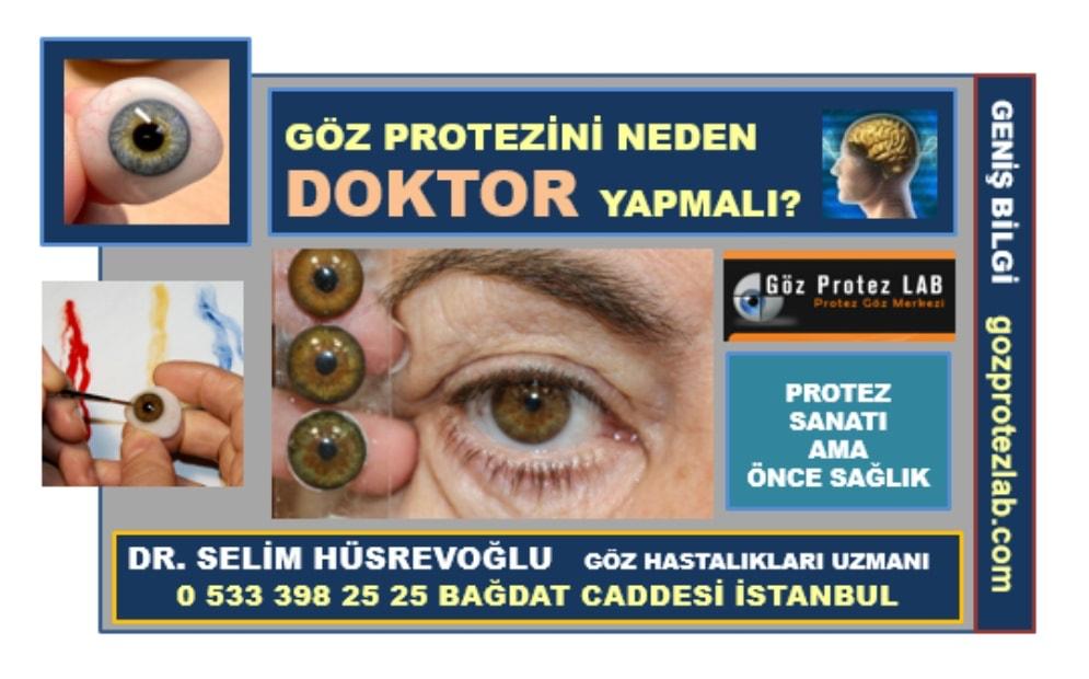 Göz Proteziniz İçin Mutlaka Göz Doktoru